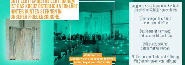 Kreuz hinter Sternen HEADER