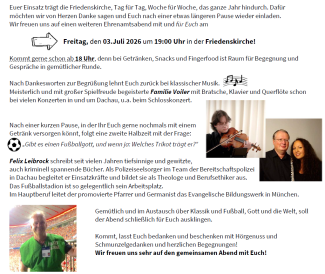Ehrenamtsabend 2026